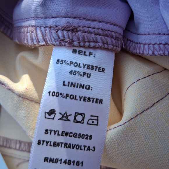 💖 BuddyLove Travolta Pink Metallic Pants 30 Ballet Slipper High Rise NWT - Picture 7 of 11